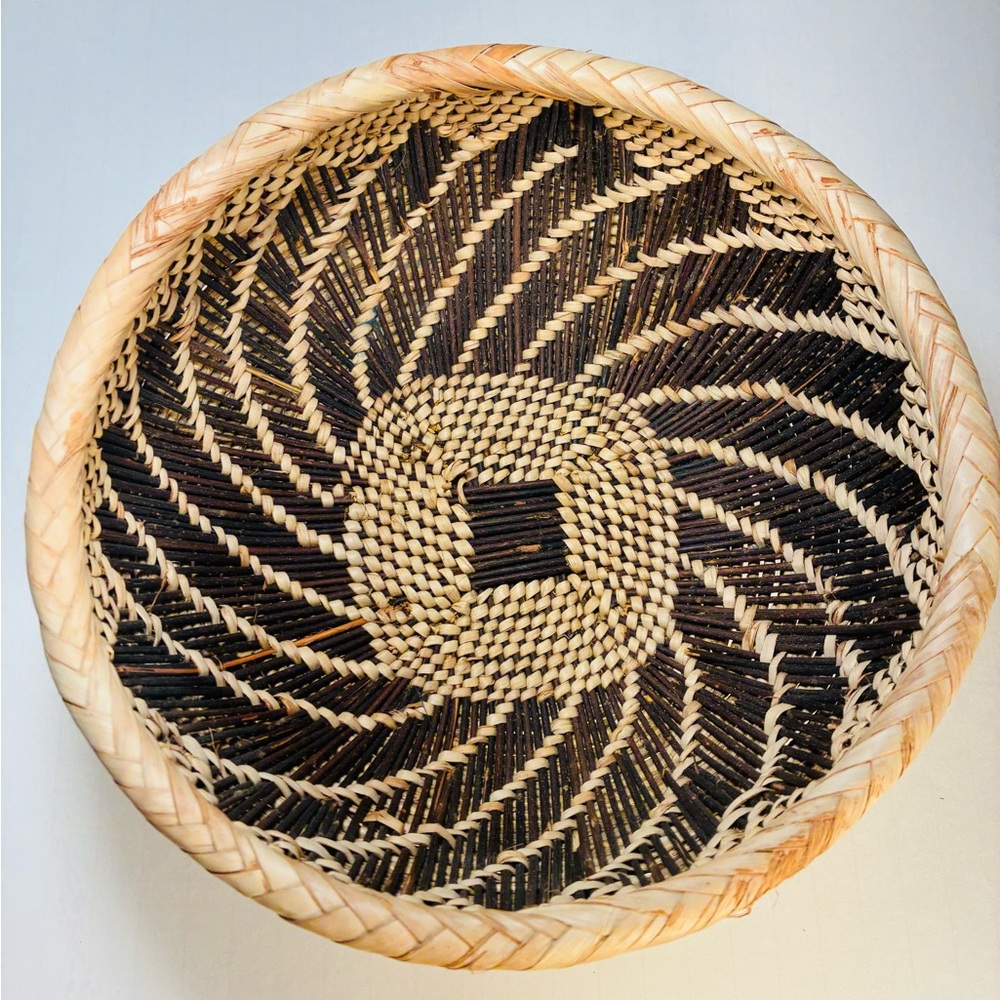 Handwoven Vintage Tonga Basket